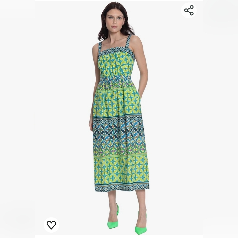 Donna Morgan Sleeveless Midi Dress size 2 NEW